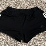 Adidas Climalite Black Three Stripes Mini Shorts Photo 0