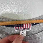 American Spirit Embroidered Eyelet Gnome 4th Of July T Shirt Size XL Blue Photo 2