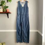 Universal Threads NEW! Universal Thread Blue Curved Leg Denim Sleeveless Jumpsuit Size 12 Photo 3