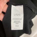 CAbi  Black Dishy Faux Wrap Dress Sz.L Photo 14