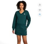 Reebok | NWT Y2K Women's Slim Fit Green Athleisure Fleece Sweat Skirt, Size S Photo 10