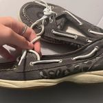 Sperry Women Gray Cheetah Print Sperrys Photo 1