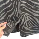 Jessica Howard  Black & Gray Tiger Striped Animal Print Dress Women Sz 8 Photo 7