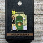 Hard Rock Cafe  Malta 11th Anniversary Waitress‎ Girl Door Pin New on Card Photo 0