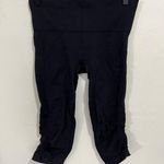 Lululemon Awakening Crop Black Cropped Leggings Size 4 Play Photo 0