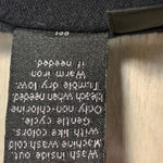 Apt. 9  Large Black Gauze Beach Coverup Lounge Summer Dress Embroidered Details Photo 6