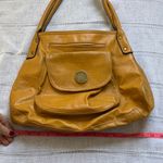 Axcess by Liz Claiborne mustard faux leather hobo shoulder bag Yellow Photo 11