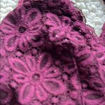 Victoria's Secret Cream and Purple Lace Bras Intimates Photo 5