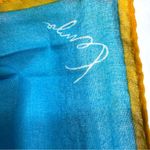 Vintage Kenzo Lightweight Cotton Scarf Pink Photo 13