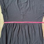 ME+EM Open Collar Tiered Maxi Dress in Navy 12 Blue Photo 10