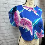 So What! of California **Vintage 1980's** Button Back Top Photo 7