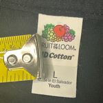 Fruit of the Loom Vintage 80s 90s grunge D.a.r.e. to resist drugs and violence black tee. XS/S Photo 4