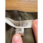 Illa Illa Green Size Large Fringe Embroidered Tencel Dress Boho Hippie Peasant Photo 2