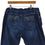 Cruel Girl Jeans Womens 35x19R Blue Bootcut Denim Stretch Western Rodeo Cowgirl Photo 3