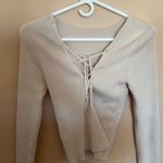 Forever 21 Cropped Open Back Sweater Photo 0