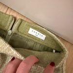 Sandro  Light Green Tweed Mini Skirt Photo 4