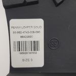 New York & Company Women's Penny Chunky Lug Sole Black Patent Leather Loafers 9 Photo 7