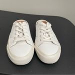 Crown Vintage Floraine Mule Slip On Sneaker Women's Size 7 M, White Leather Photo 1