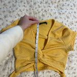 Urban Outfitters  Mustard Wrap Crop Top Photo 4