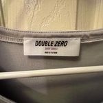 Double Zero Pale Gray Knot Front Short Sleeve Top From Buckle Photo 1