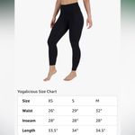 Yogalicious NWT Black Leggings High Waisted Photo 4