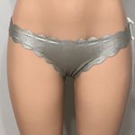 PilyQ  metallic snakeskin teeny bikini. NWT Photo 5