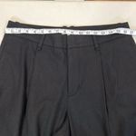 Vince  Black Wool Blend Cropped Wide Leg Pants Size 12 EUC Photo 8