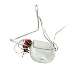 Rebecca Minkoff  White Leather Crossbody Tassle Bag Photo 2