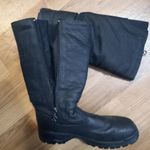 Khombu  9 Chunky Weather Resistant Non-Skid Snow Boots in Black E221-9764 Photo 2