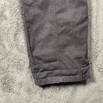 Brandy Melville Kim Cargo Pants One Size Gray Mid Rise Y2K Grunge Bungee NWT Photo 9