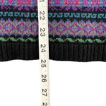 Lauren Ralph Lauren Skirt Womens M Petite Black Purple Fair Isle Stretch Career Size undefined Photo 7