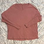 Listicle Pink Relaxed Oversized Blouse with Thumb holes Photo 0