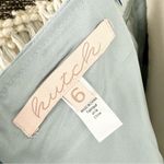 Hutch Anthropologie Kinsey Burnout Cowl Neck Midi Dress Ice Blue Sz 6 Photo 7