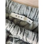 MNML Unisex Sweatpants Grey Size XS Flared Leg Paint Splatter High Waist Gray Photo 1