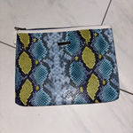 Joan & David  Multicolor Snake Print Cosmetic Bag Collection Photo 3