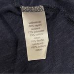 Maurice's  Navy Sleeveless Criss-Cross Back Shirt  Crochet Detail Tank Top Size L Photo 5