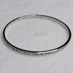 Source Unknown Loving Mother Message  Bangle Silver Tone Bracelet Photo 3
