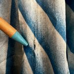 Vintage 1970s Nik Nik Grey Star Sunrise Silk Button Up Shirt XL Blouse Dancers Brown Photo 4