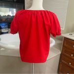 Madewell EUC Texture & Thread Women’s Shirt Size XS Peasant Top Puff Sleeve Photo 6