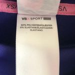 Victoria's Secret Victoria’s Secret Sweatshirt VSX Sport Blue Sweatshirt Cowl Neck Sz S EUC Photo 8