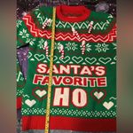 Giggling get up Christmas ugly sweater with candy canes Size medium Red Photo 5