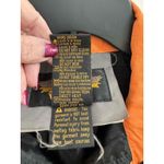 HarleyDavidson Orange Gray HD Logo Snap Button Velcro Tabs Casual Jacket XSmall Size XS Photo 5
