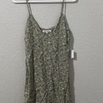 Reformation  Ventura Green Floral Slip Dress Size Small Boho Photo 0