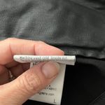 AG Adriano Goldschmied  Coated Moto Jacket Black Biker Style‎ Made In USA Size L Photo 8