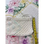 Source Unknown Vintage Boho Macrame Shoulder Bag Cream Crochet Clutch Small Purse Photo 2