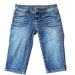 American Eagle Denim Cropped Capri Pants 2 Regular Photo 0
