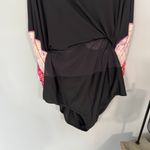 Catherines Pink Multicolor Ikat Printed Swim Dress Swimsuit Modest Plus Size 26W Photo 8