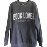 Comfort Colors Beach Reads & Bubbly Book Lover Crewneck Size Medium Photo 0