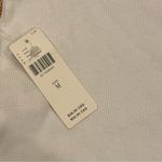 Anthropologie White High Neck Ribbed Tank top -  (with tag) Photo 2