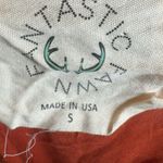 Fantastic Fawn Burnt orange tie sleeve oversized baby doll top size small Photo 3